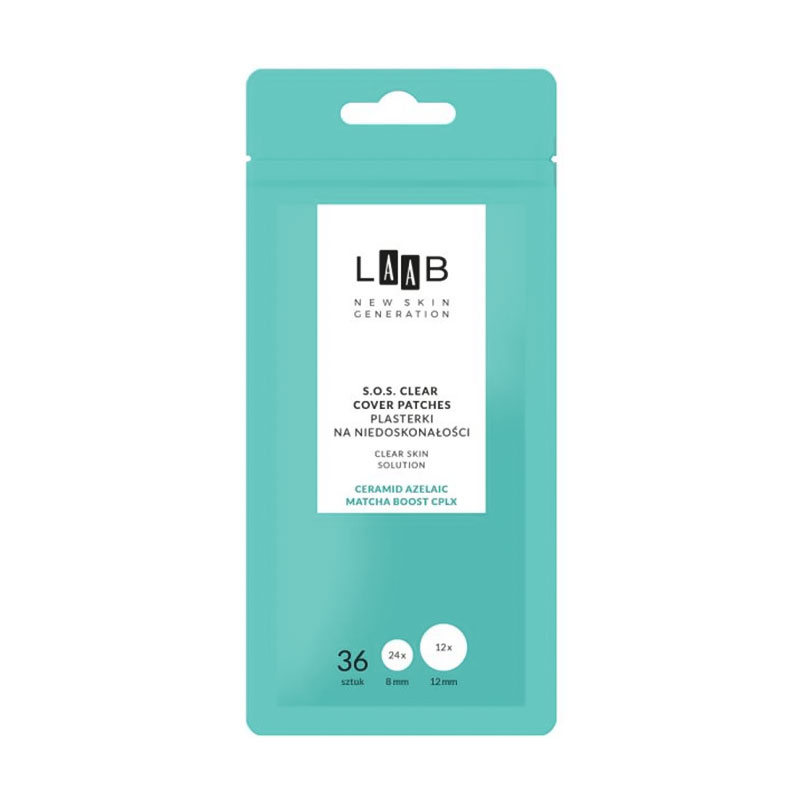 Патчі для обличчя AA LAAB New Skin Generation Clear Skin Solution S.O.S. Clear Cover Patches, 36 шт